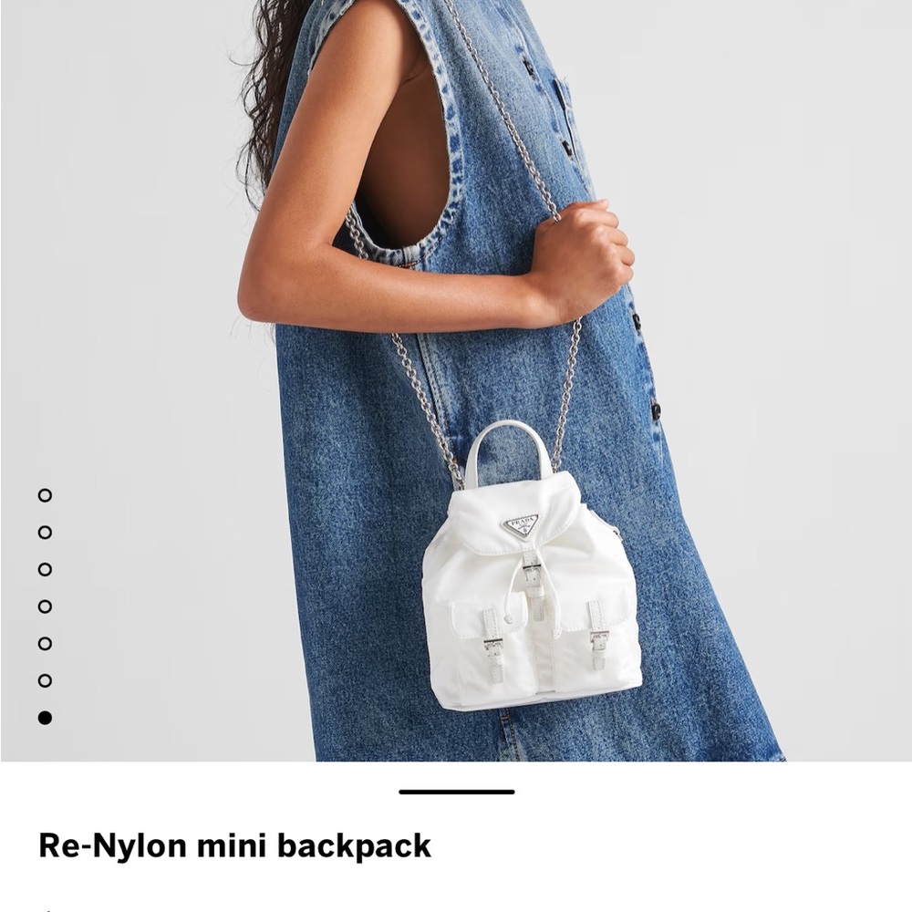 Authentic Prada Mini Backpack - image 5